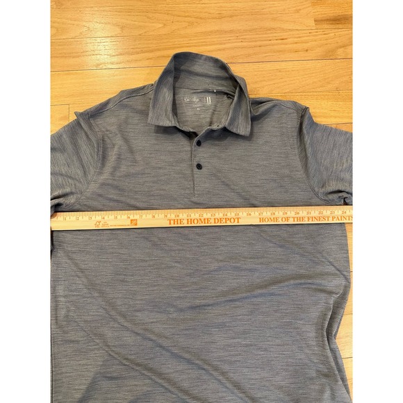 Walter Hagen Golf Polo Shirt Mens Extra Large Gray Long‎ Sleeve be - Picture 4 of 4